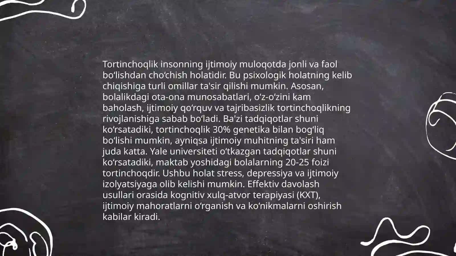 Tortinchoqlik psixokorreksiyasi 4