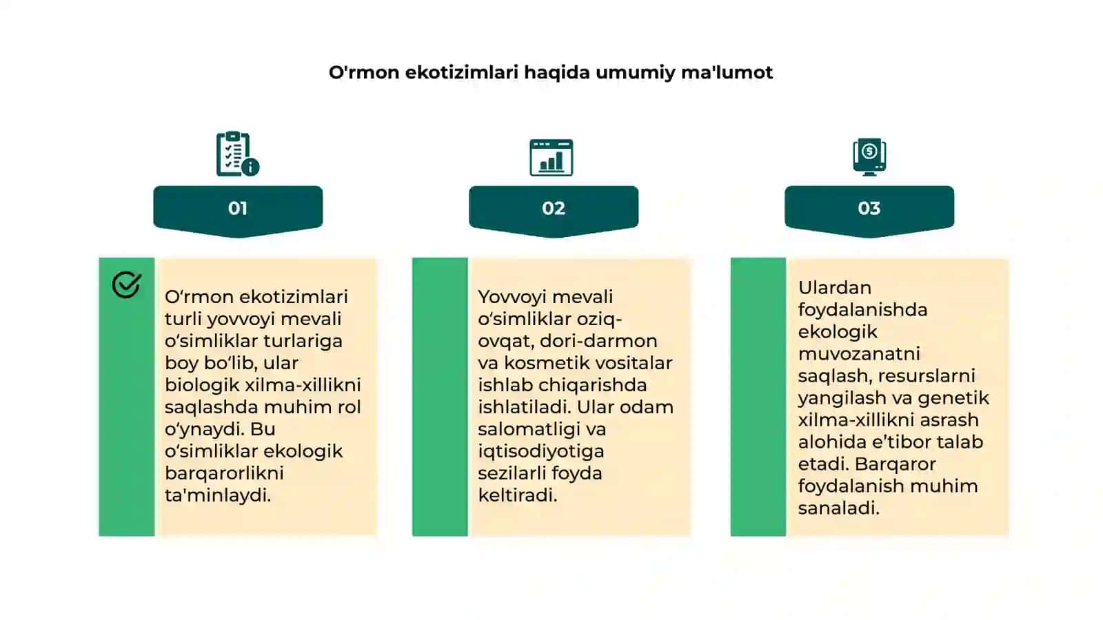 O'rmonda yovvoyi mevali o'simliklar turlari va ulardan foydalanish 4