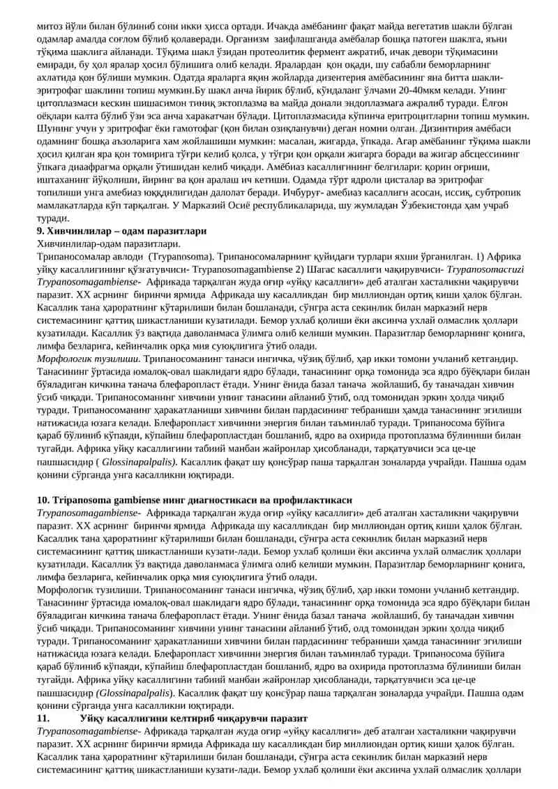 Tibbiy biologiya javoblari 4