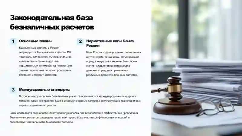 Основы организации безналичных расчетов 4