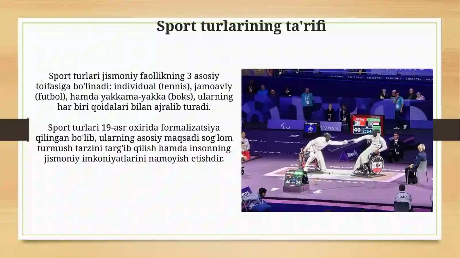 Sportturlari va ularning tasniflanishi 4