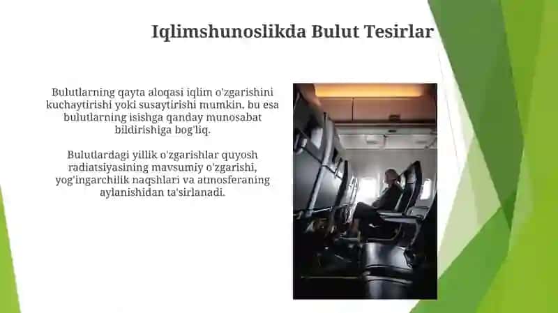 Bulutlarning sutkalik va yillik o'zgarishi 4