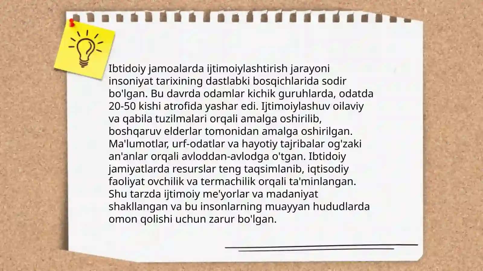 Pedagogika tarixi fan sifatida ibtidoiy jamoada tarbiya 4