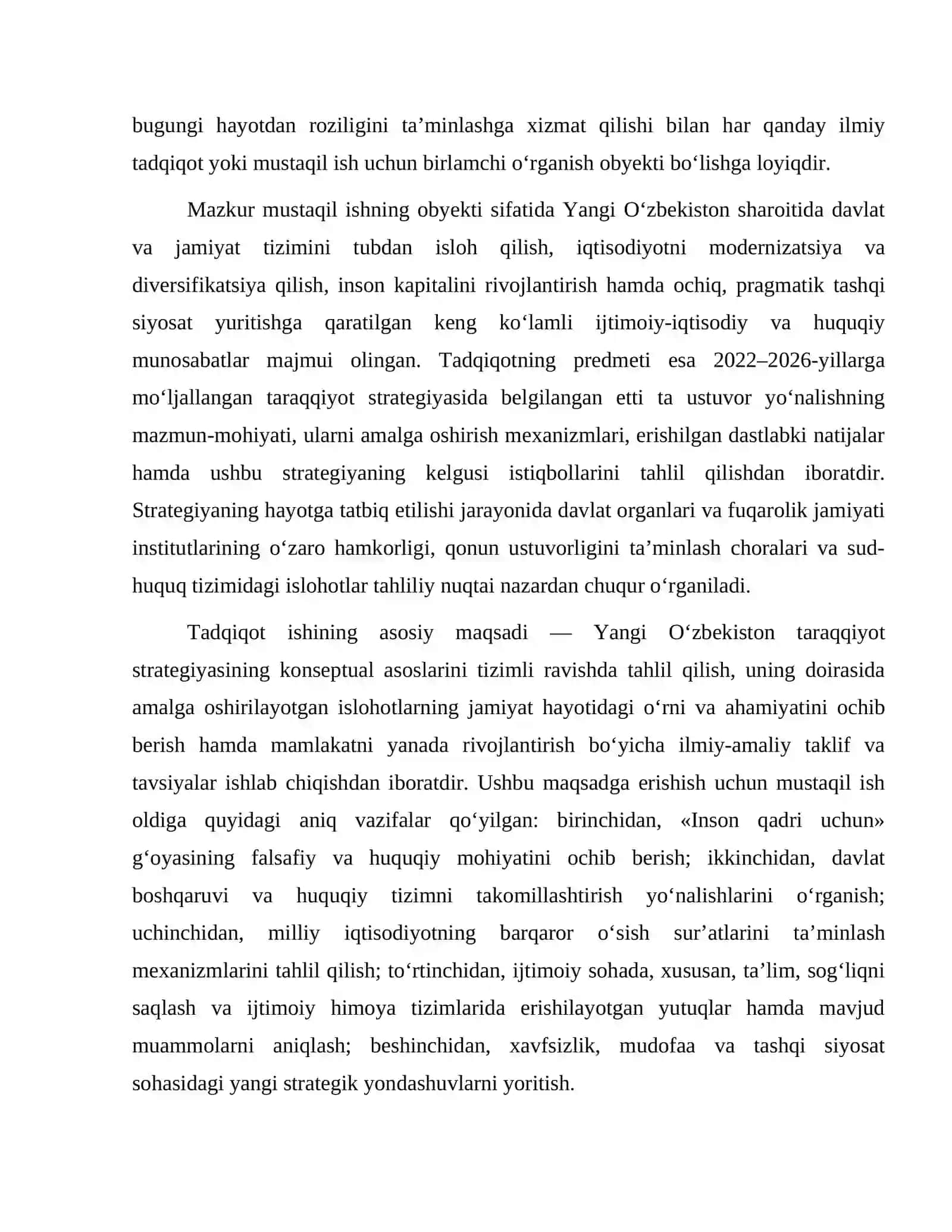Yangi O'zbekiston taraqqiyot strategiyasi 4