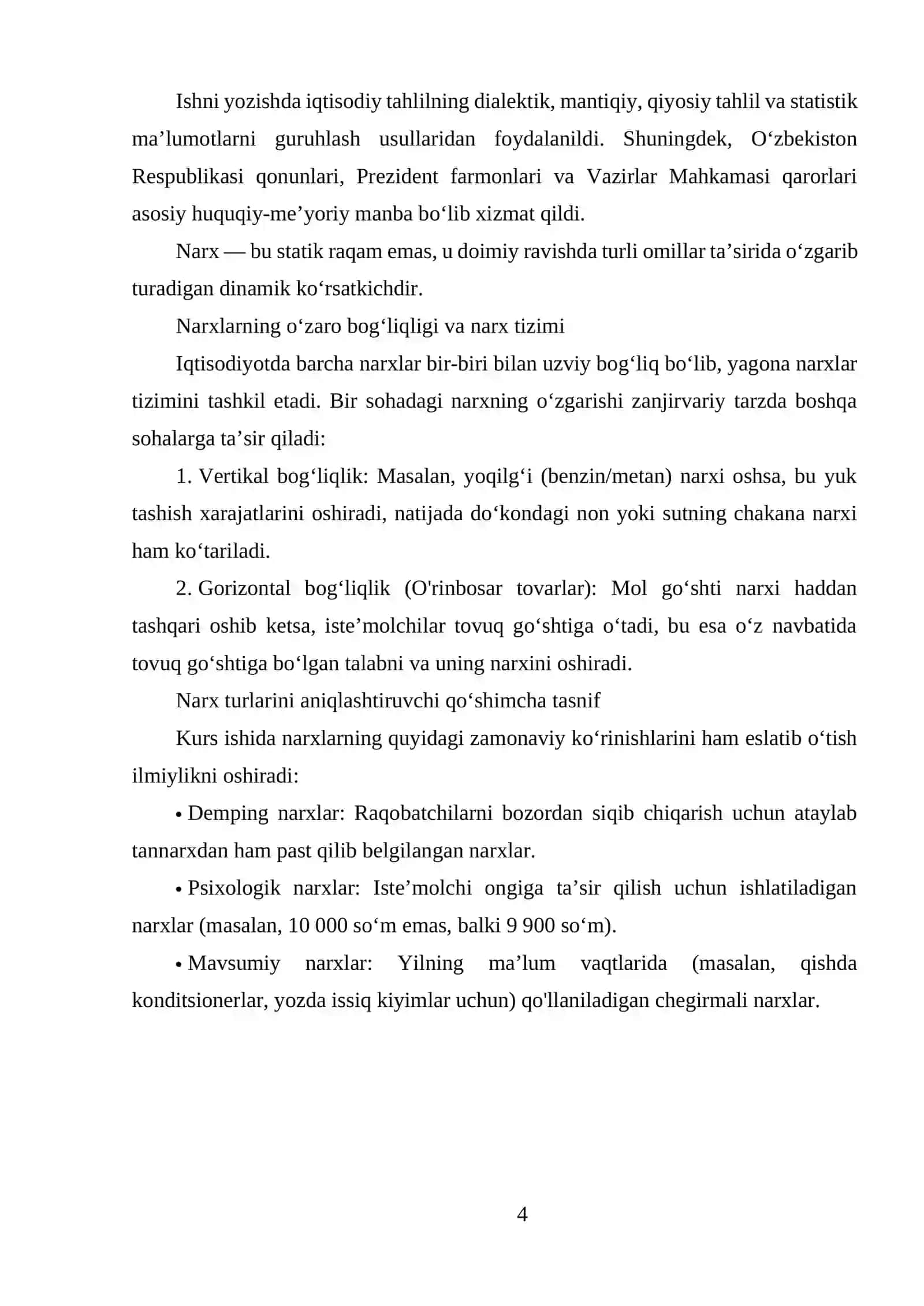 IQTISODIYOT VA MOLIYA 4