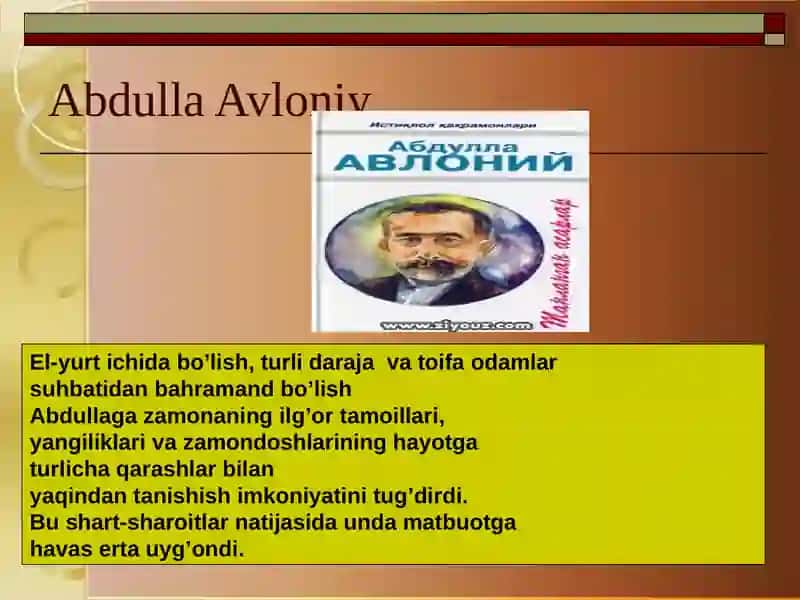 Abdulla Avloniy (1878 - 1934) 4