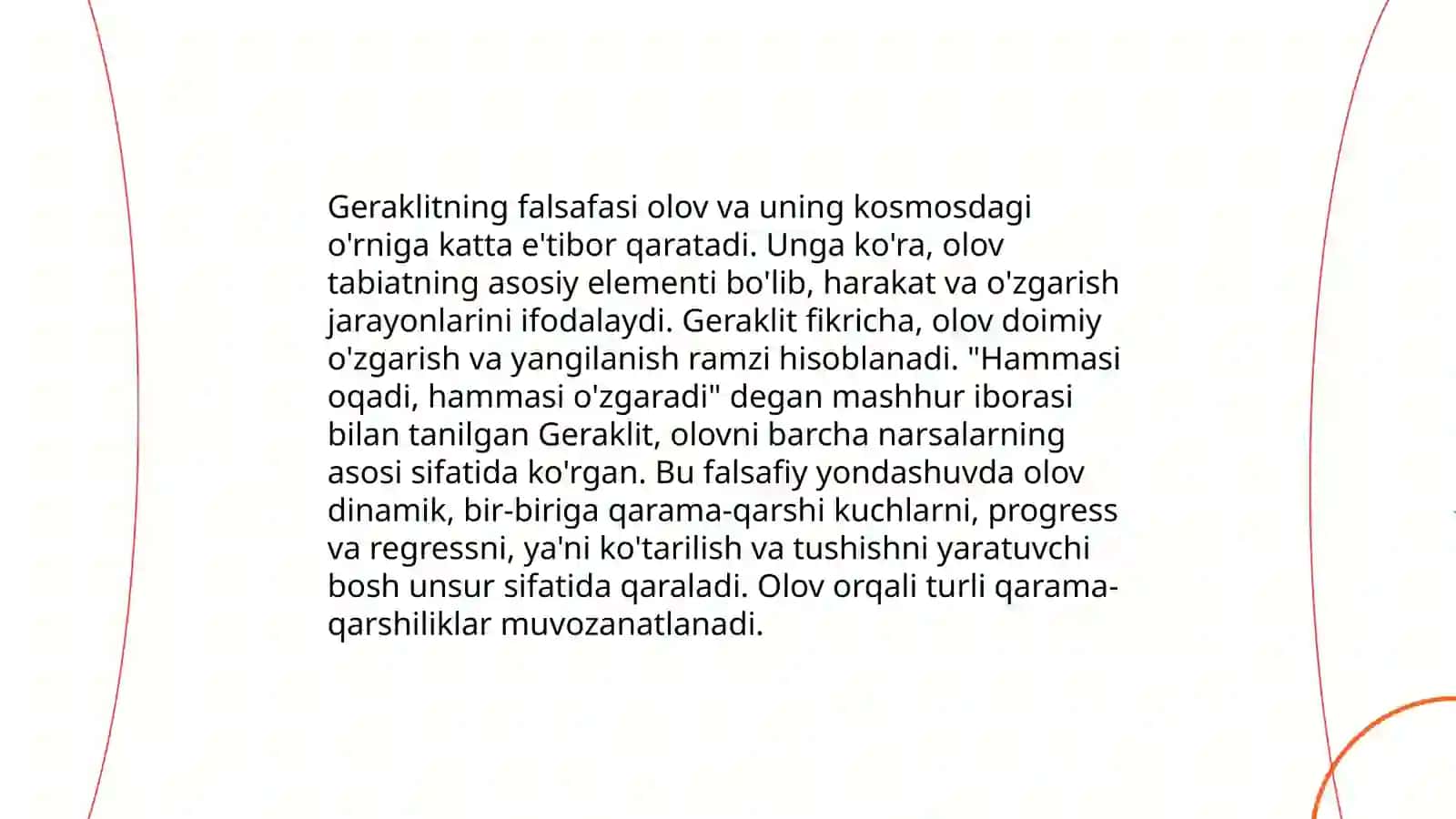 Geraklitning falsafiy asoslari 4