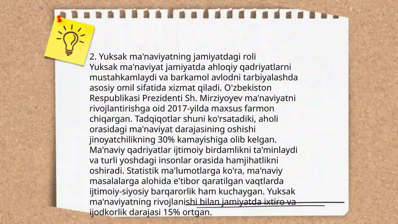 Yuksak maʼnaviyat yengilmas kuch asari 4
