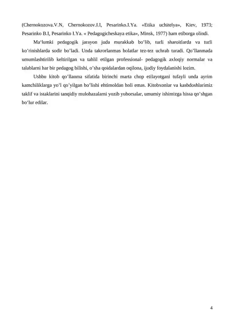 O'QITUVCHI ODOBI 4