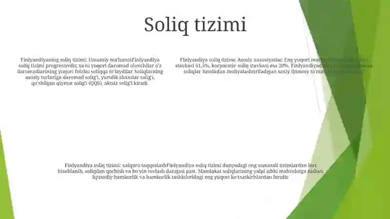 Finlandiya Davlat Moliya Tizimi 4