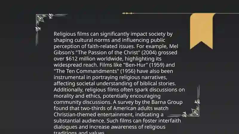 Translation of religious film 4