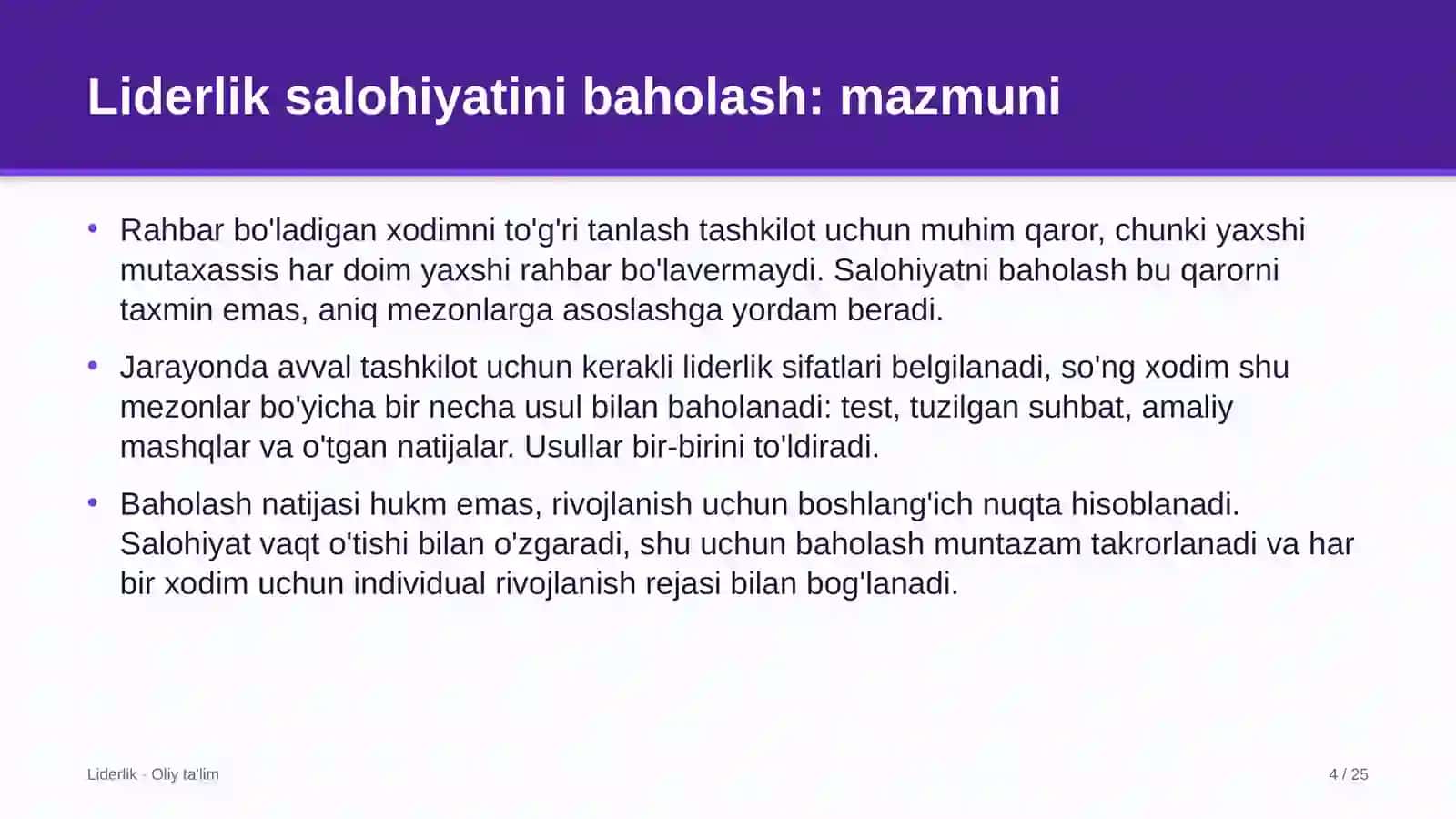 Advokatlik tuzilmalarida liderlik salohiyatini baholash 4