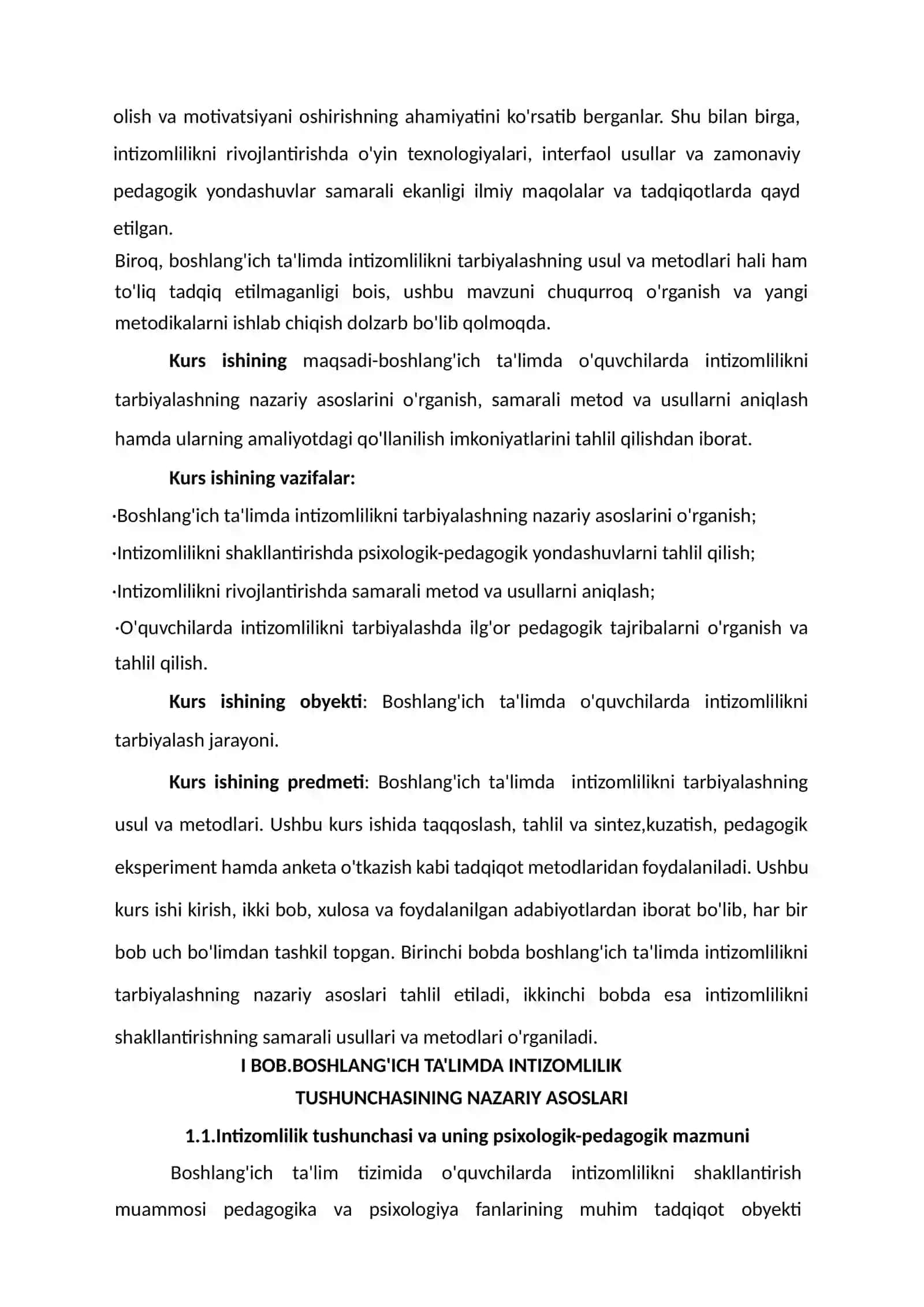 Intizomlilikni Tarbiyalashning Usul va Metodlari 4
