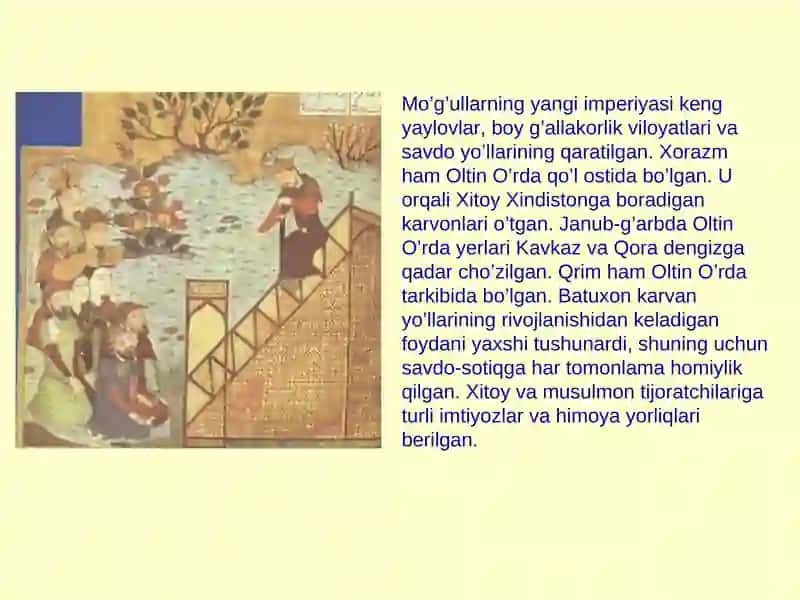Chingizxonning O`rta Osiyoni bosib olishi 4