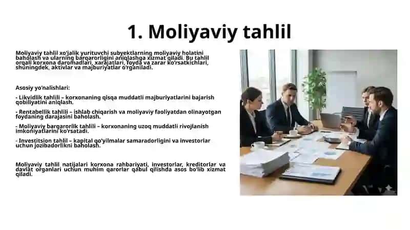 Iqtisodiy taxlilning turlari 4