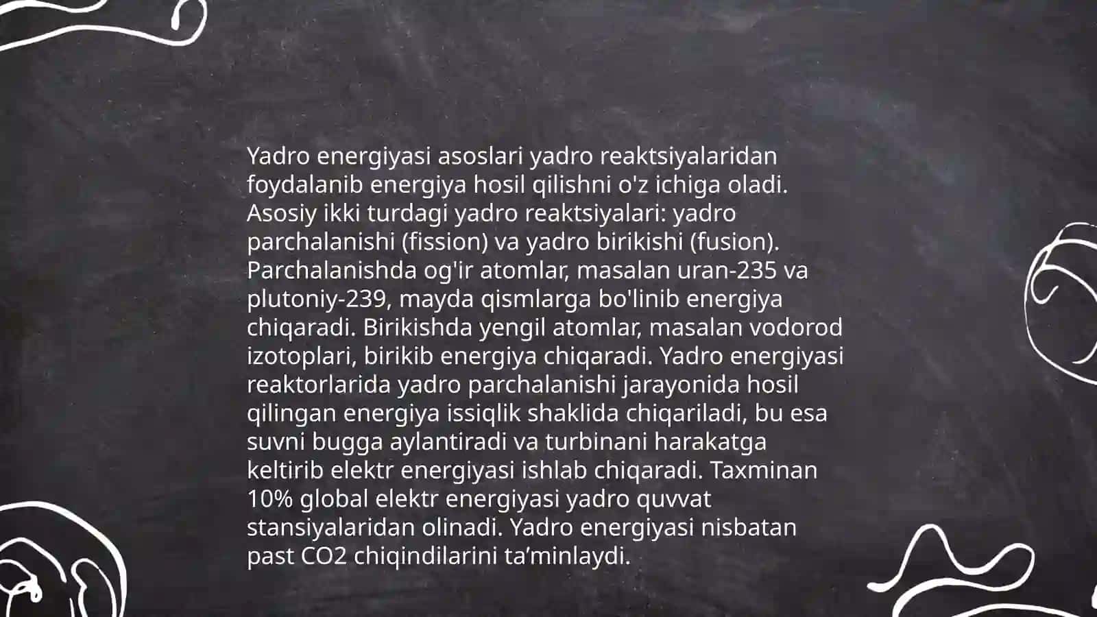 Atom elektro stantsiyalari haqida tushuncha 4