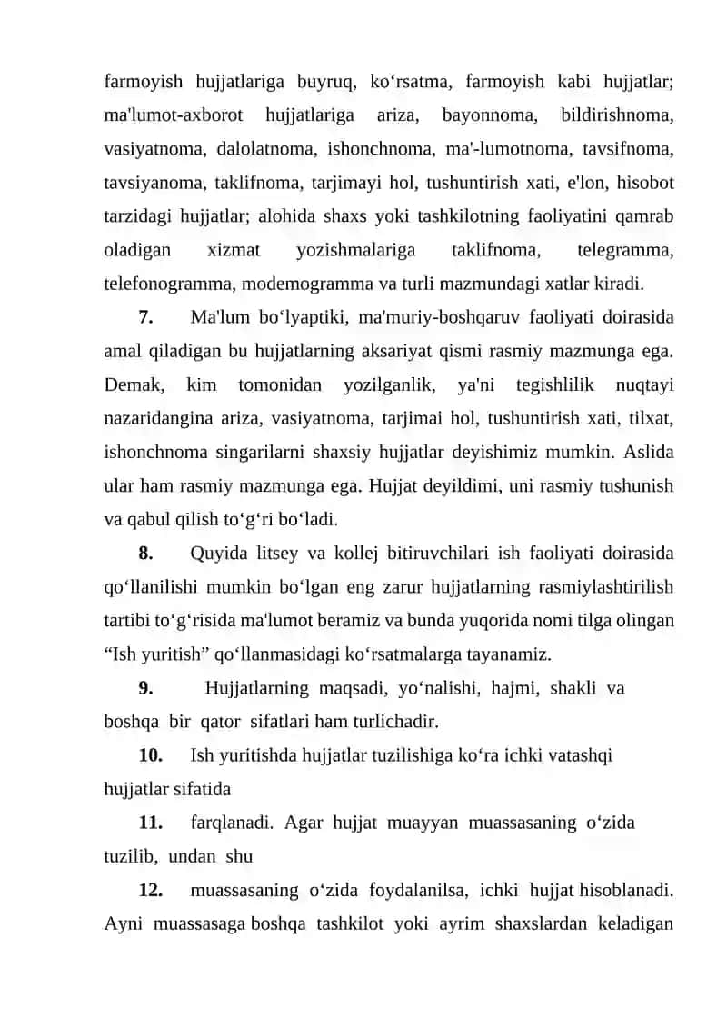 Ish yuritish tili va uslubi 4