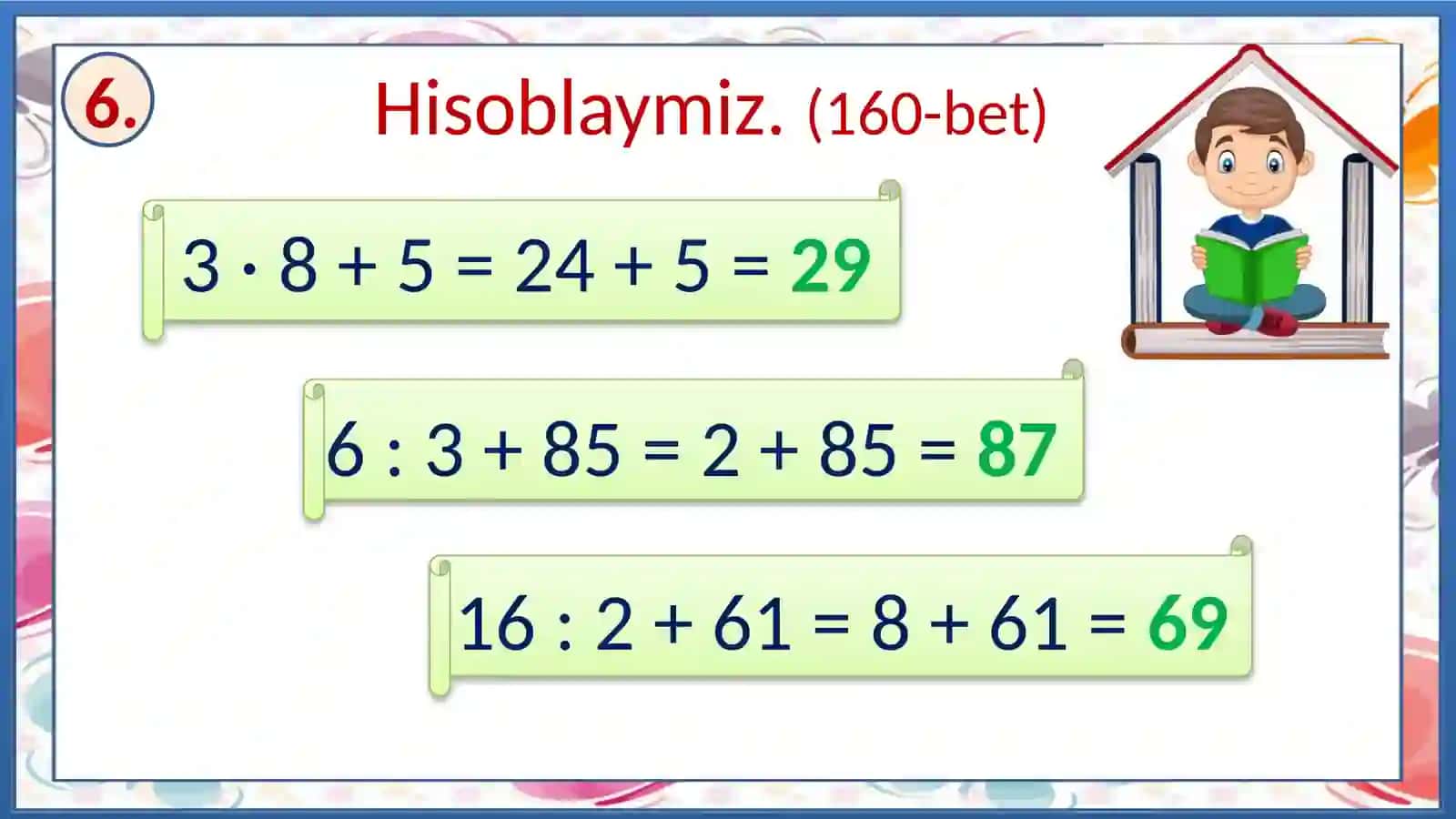 Vaqt va vaqt birliklari (takrorlash) 4