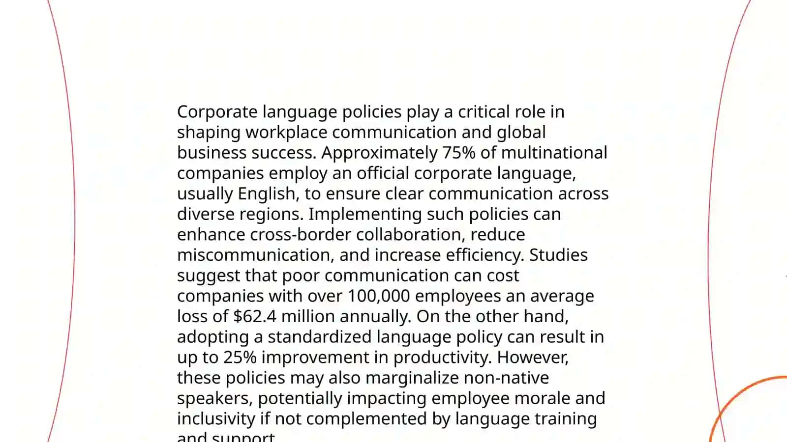 Economic Globalization and Language Change 4