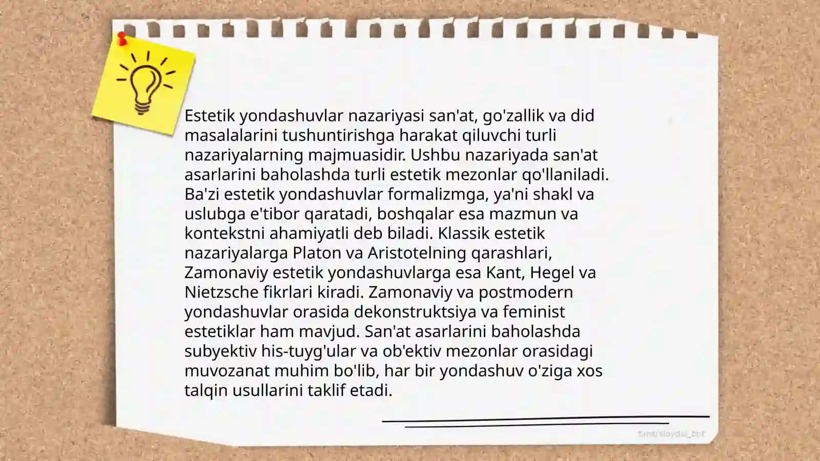 Adabiy tanqidda badiiy asarga estetik yondashuv 4