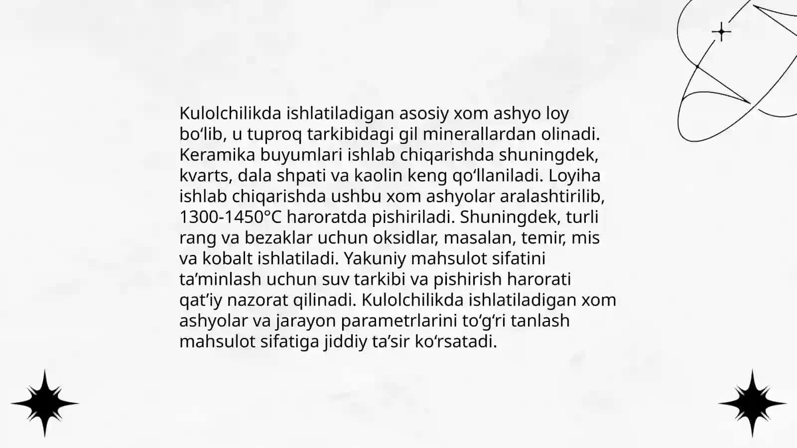 Kulolchilik haqida ma‘lumot va uning mahsuloti turlari 4