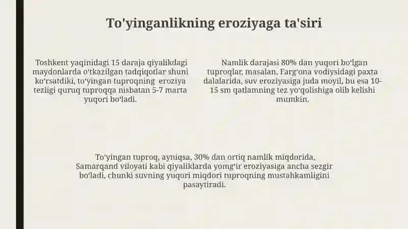 To'yinganlikning ifloslanishga ta'siri 4