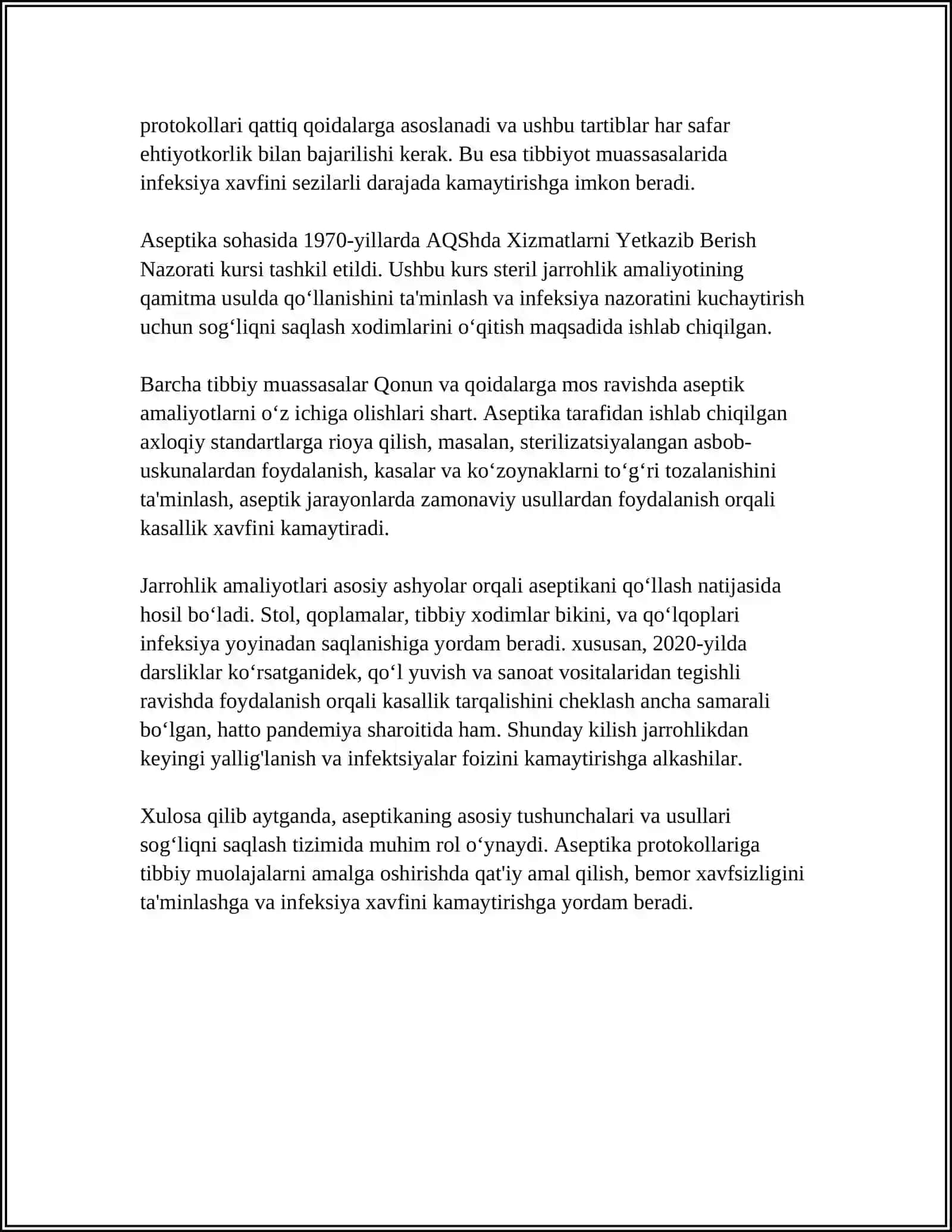 STOMATALOGIYADA ASEPTIKA VA ANTISEPTIKA 4