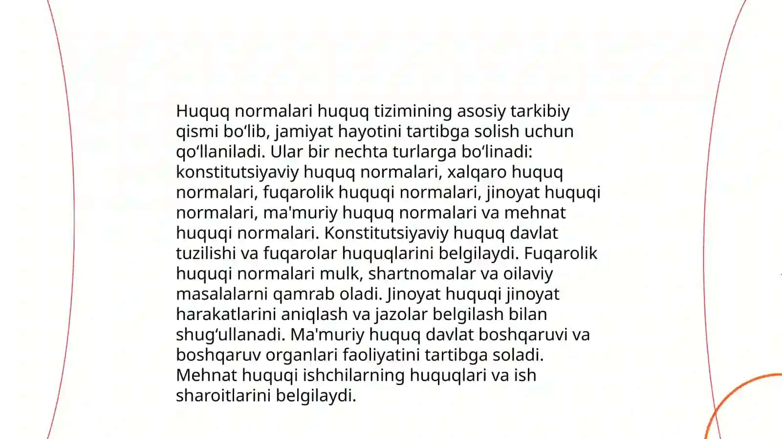 Huquq normalarini sharhlash 4