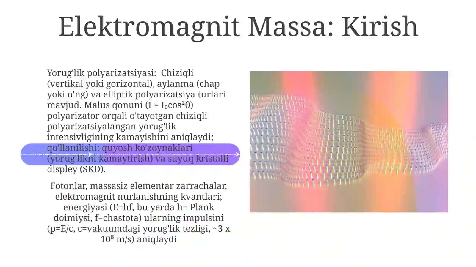 Elektromagnit massa 4