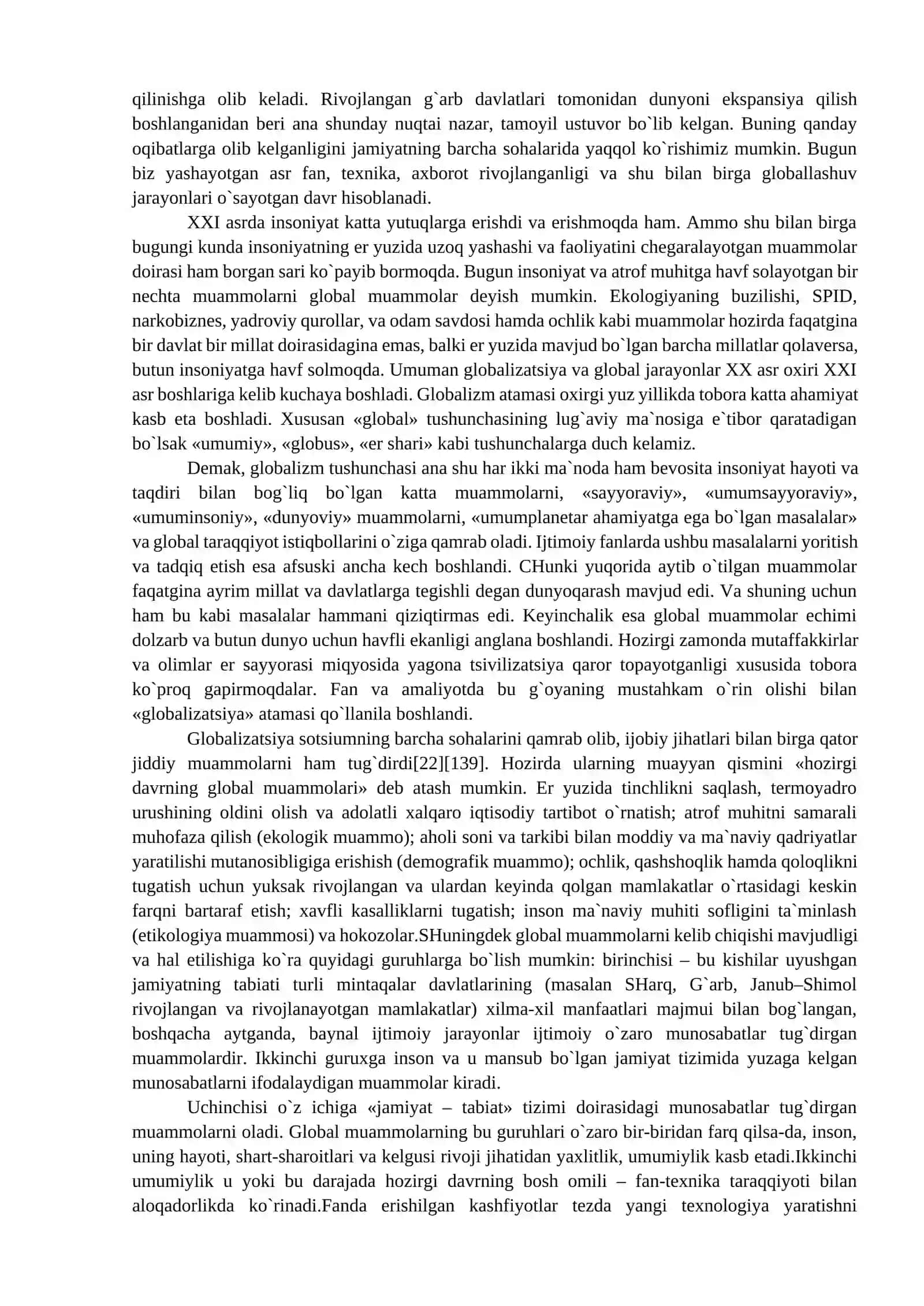 Globallashuv va axborotlashuvning ta'siri haqida 4