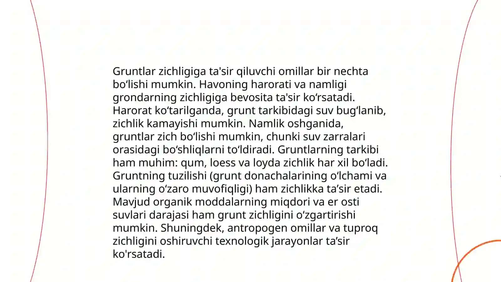 Gruntlar zichligi 4