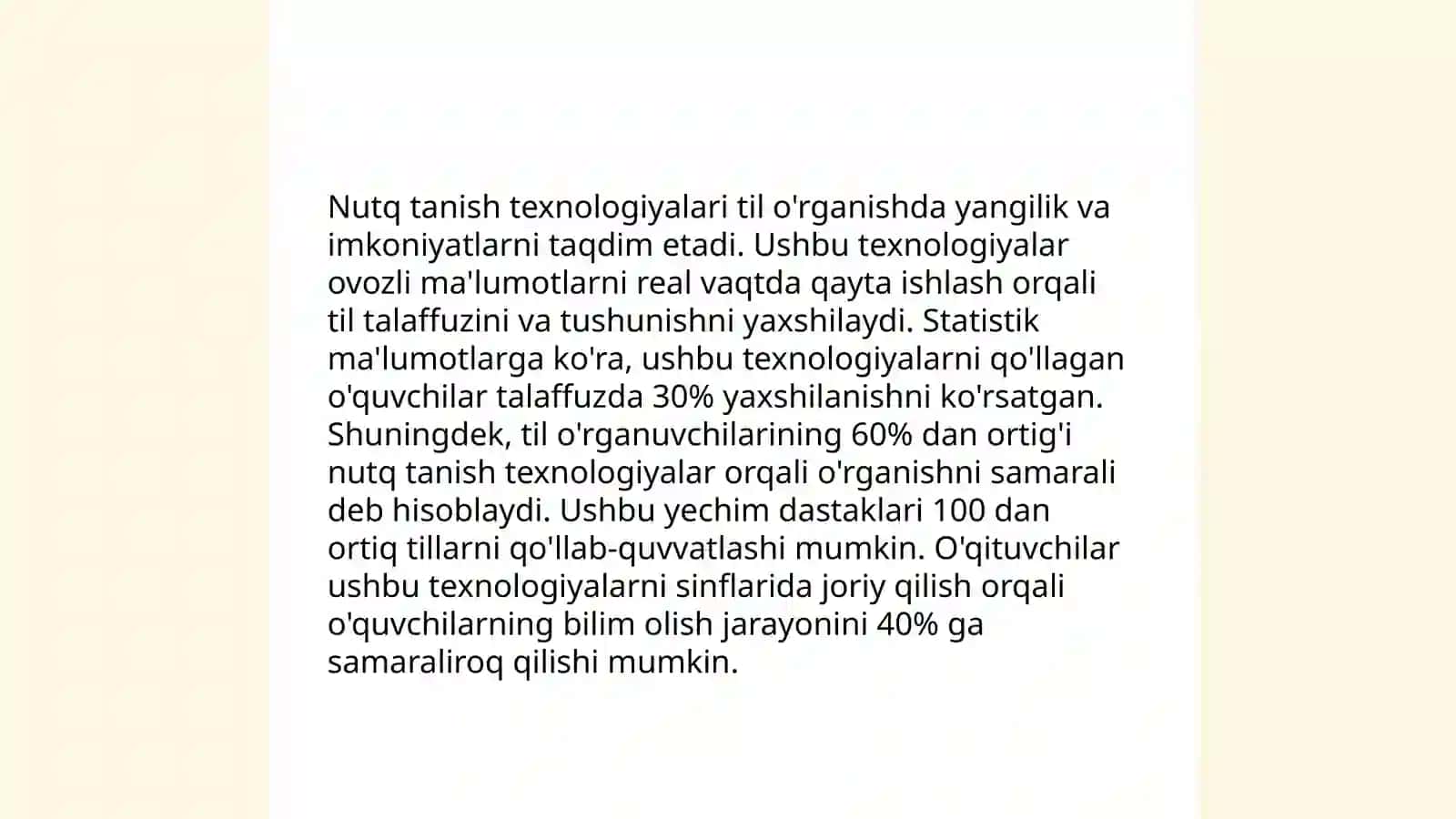 Sun'iy intellekt yordamida tarjima tizimlari 4