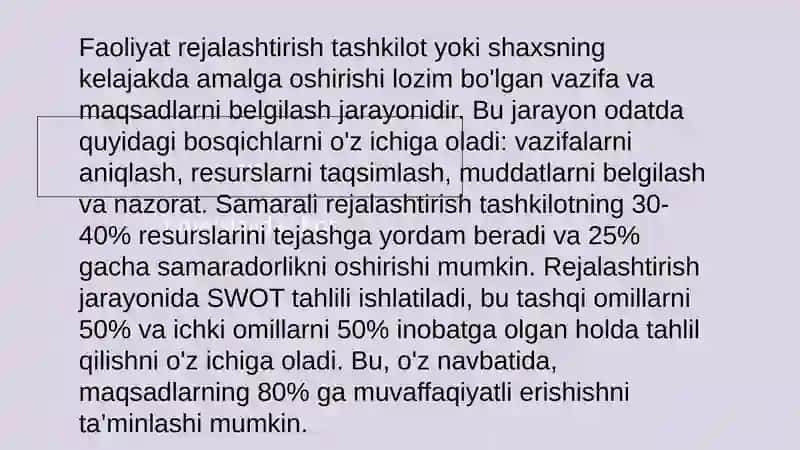 Faoliyat va uning turlari 4