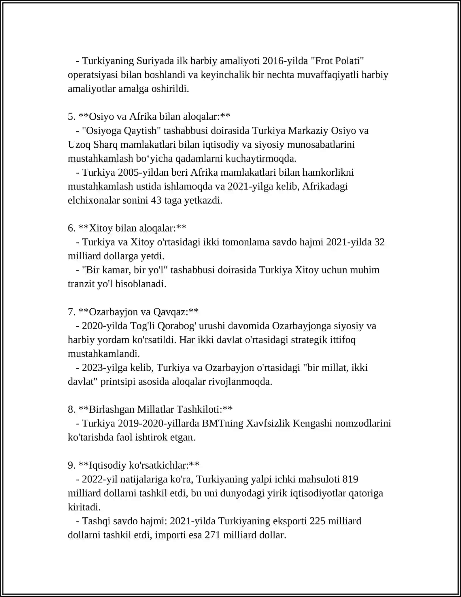 TURKIYA GEOSIYOSATI 4