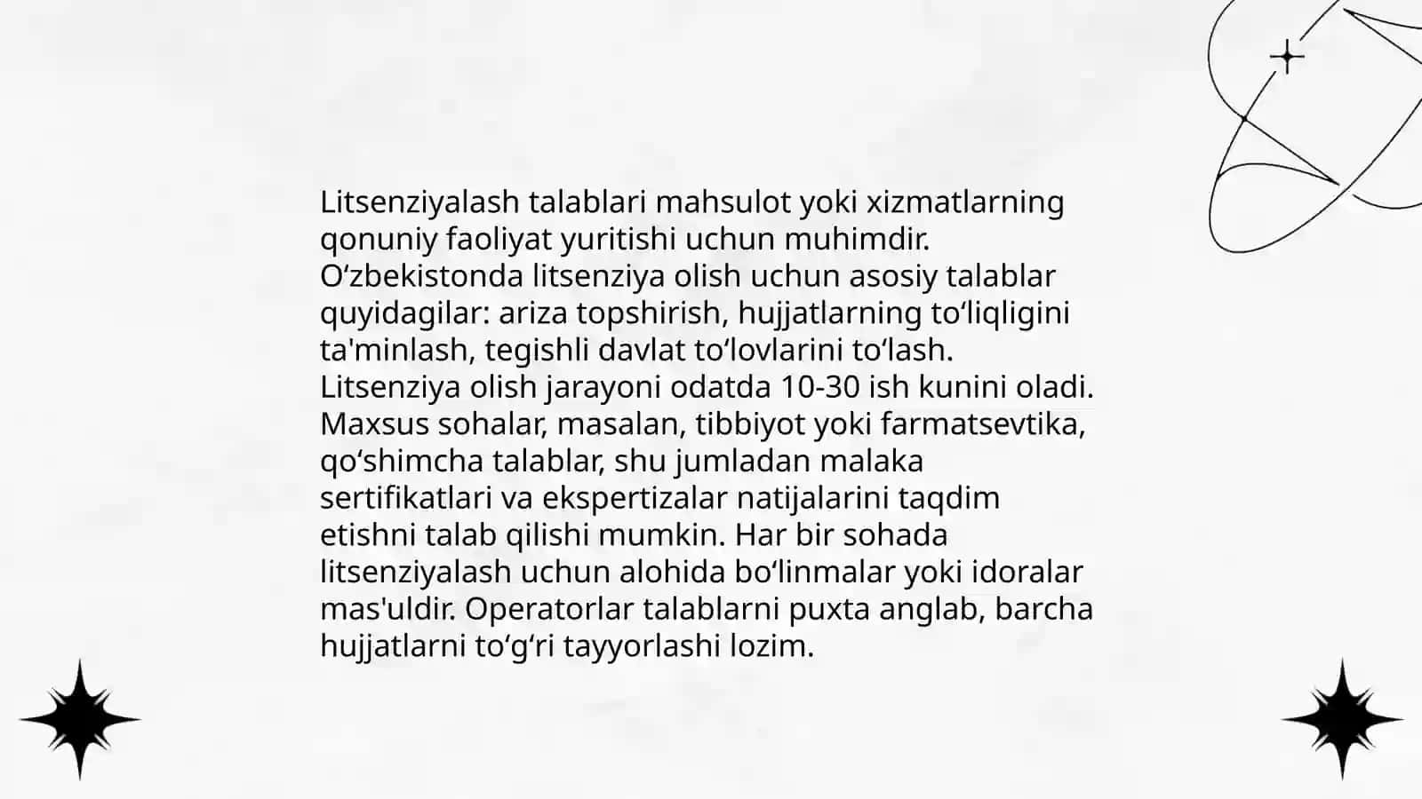Advokatlik faoliyatini litsenziyalash 4