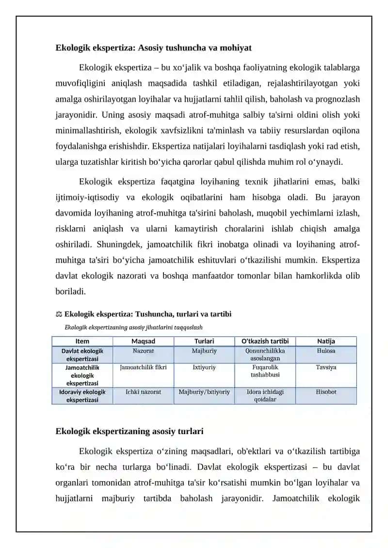 Ekologik Ekspertiza 4