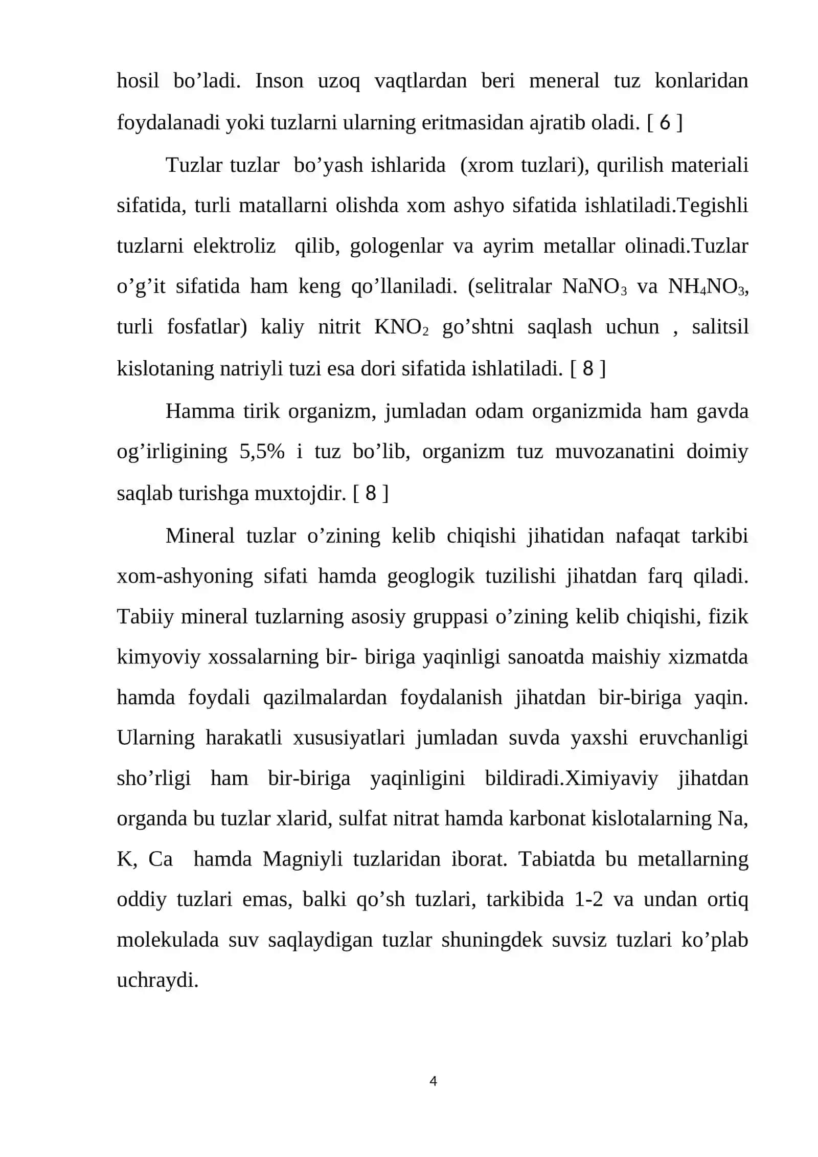 Natriy sulfat tuzining olinishi va xossalari 4