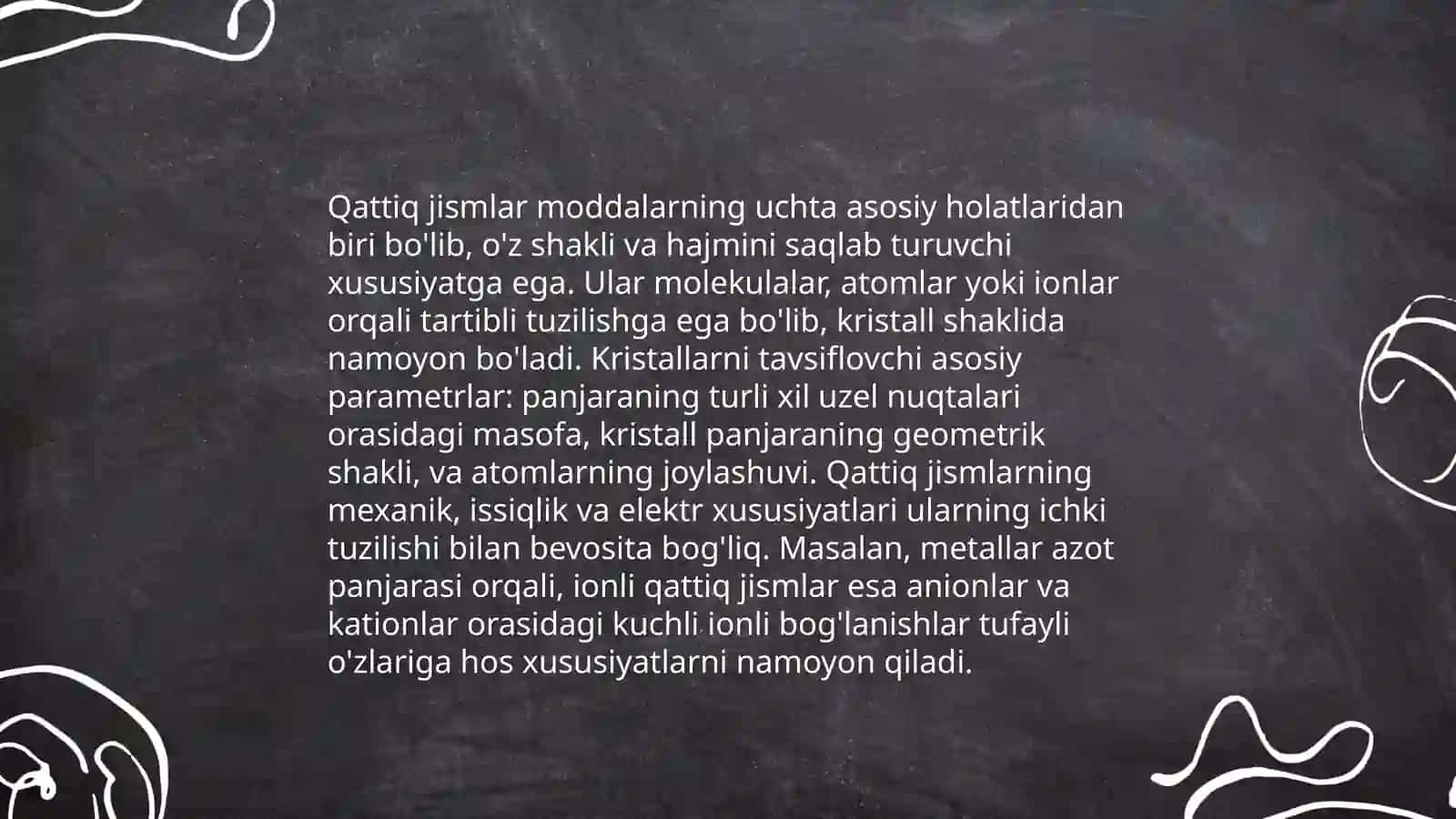 Qattiq jismlar 4