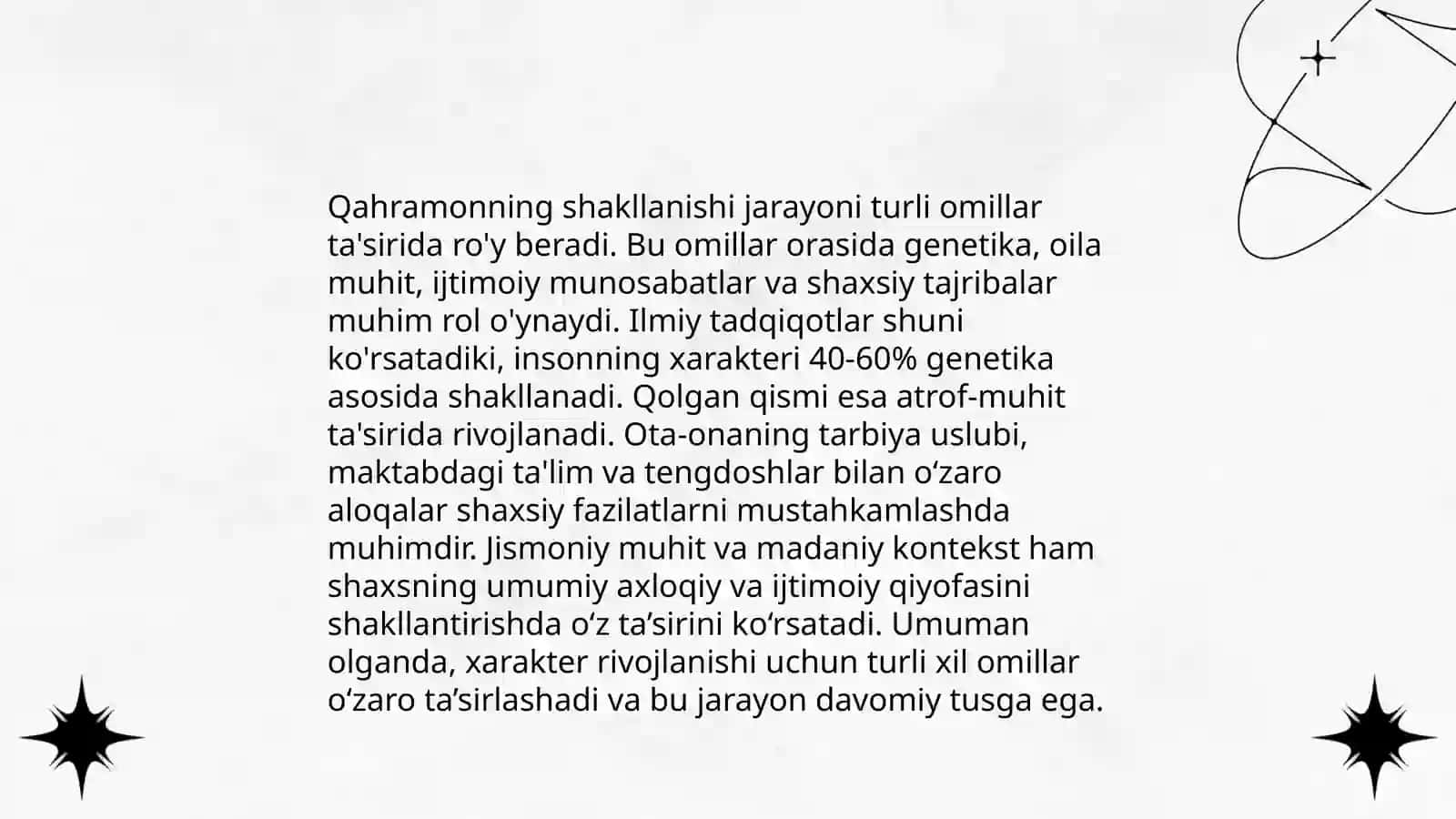 Psixologiyada Xarakter tushunchasi 4