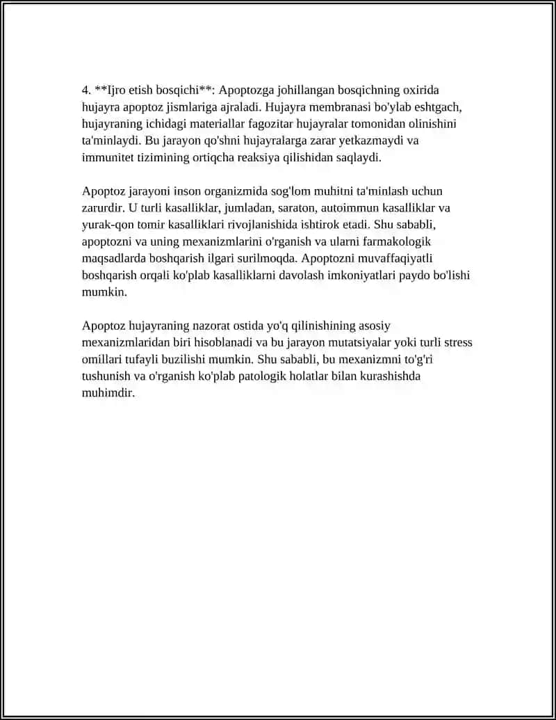 APOPTOZ MEXANIZMLARI 4
