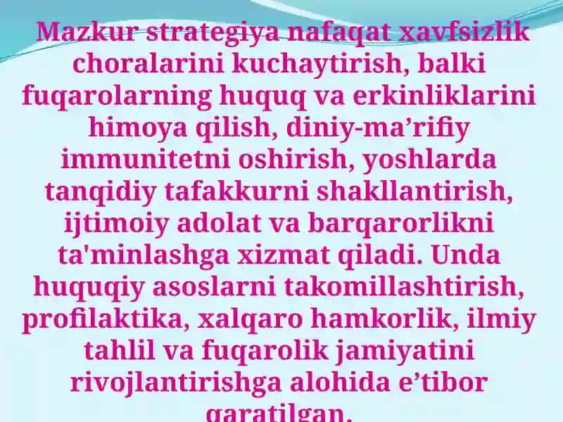 "O'zbekiston Respublikasi Milliy strategiyasi" 4