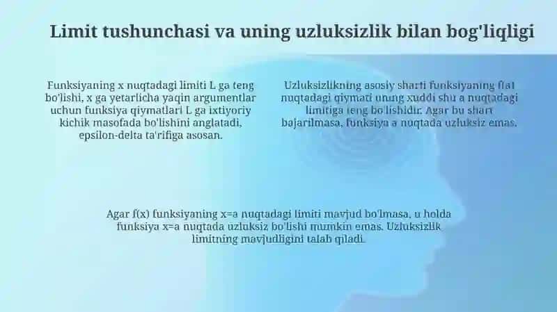 Funksiyaning uzluksizligi 4
