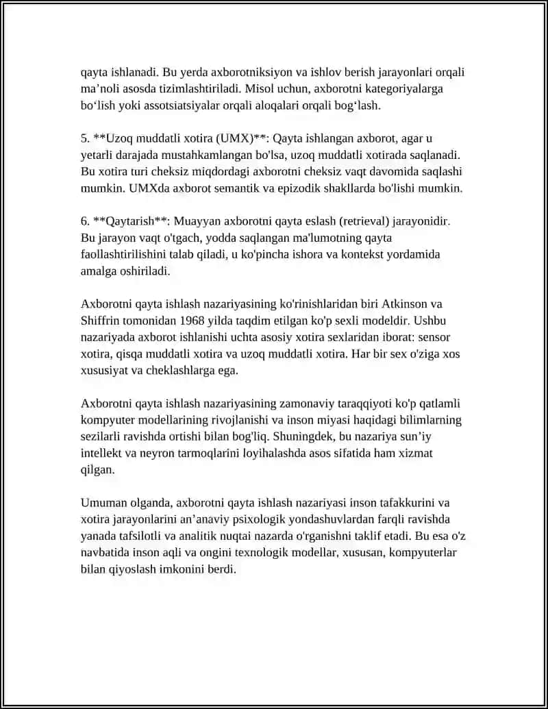 TAFAKKUR BORASIDAGI PSIXOLOGIK NAZARIYALAR 4