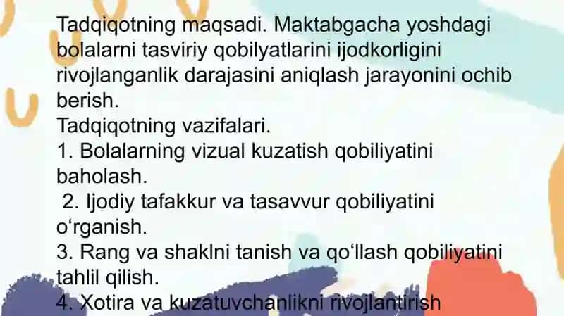Tasviriy Faoliyat 4