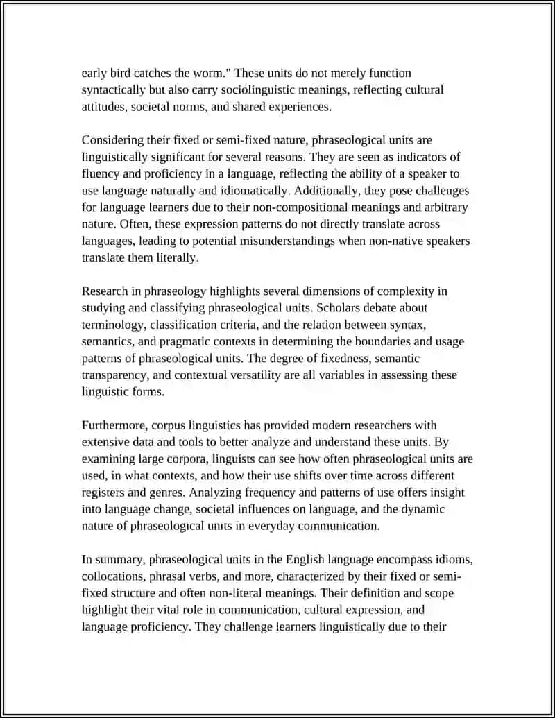 Phraseological Units Referat 4