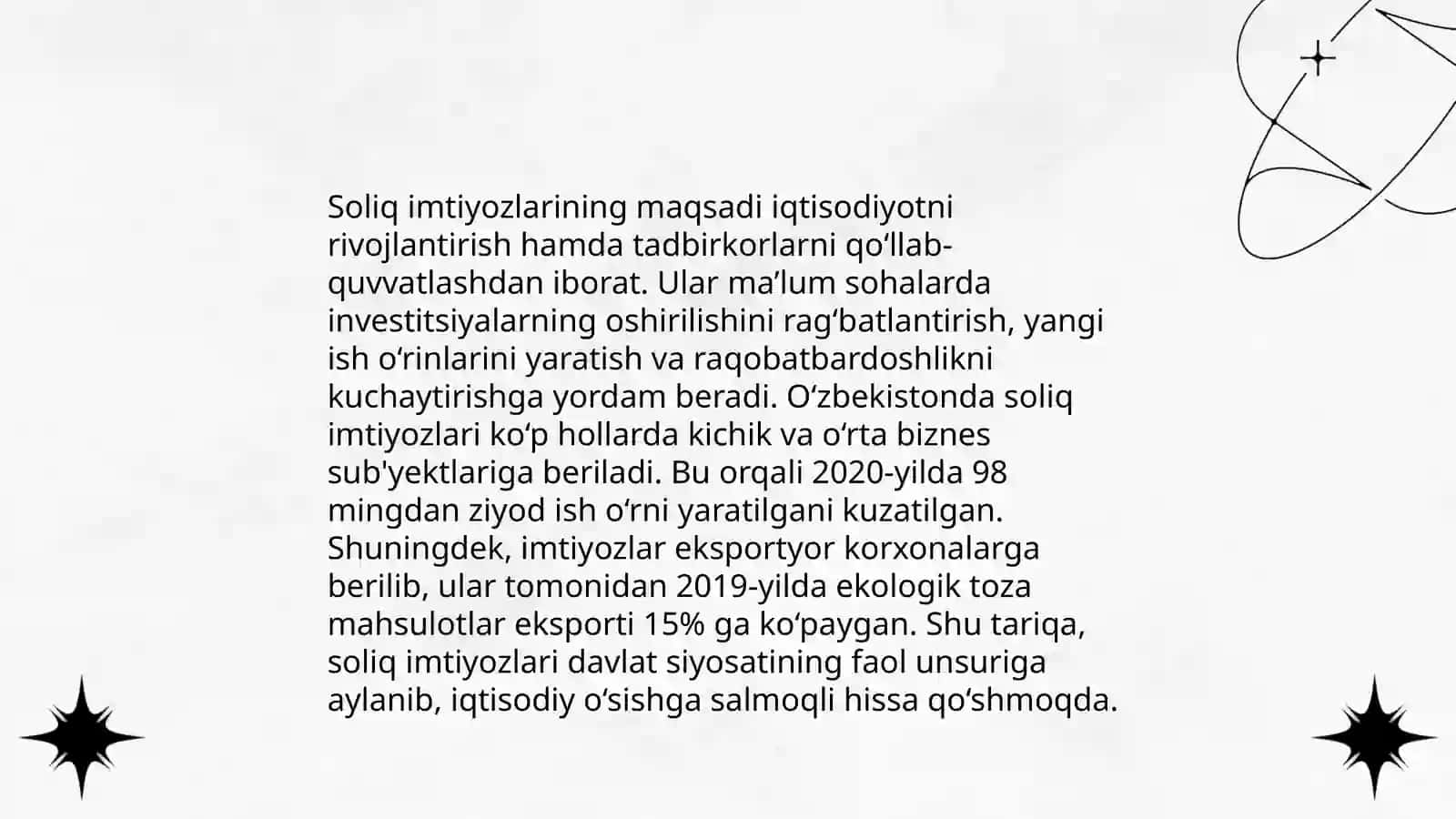 Soliq imtiyozlari, ularning mohiyati va turlari 4