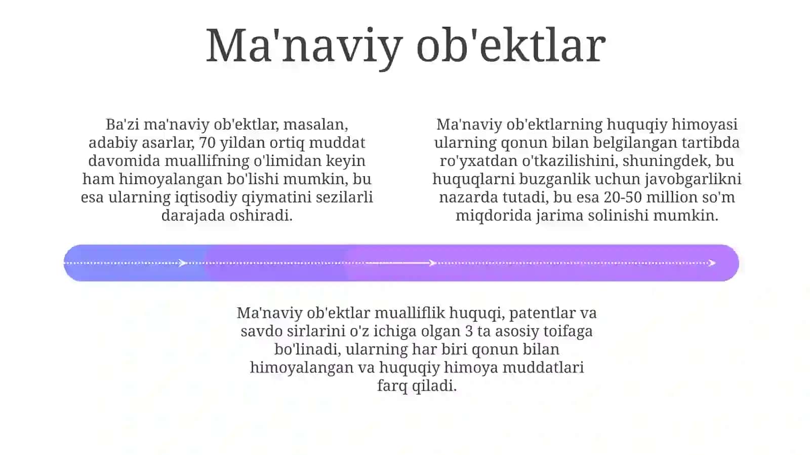 Mulk huquqi ob'ektlari turlari 4