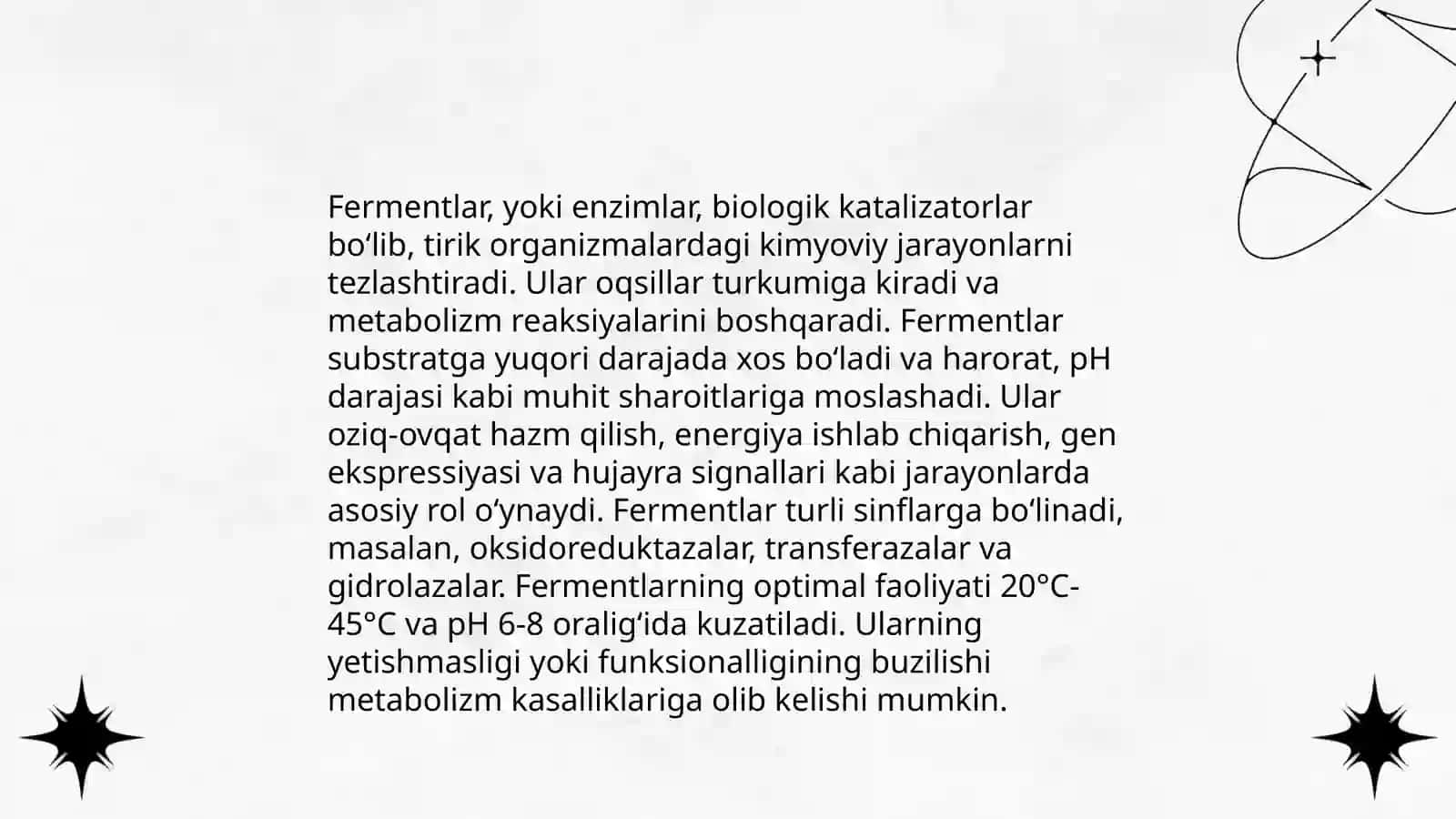 Fermentlar almashinuvi 4