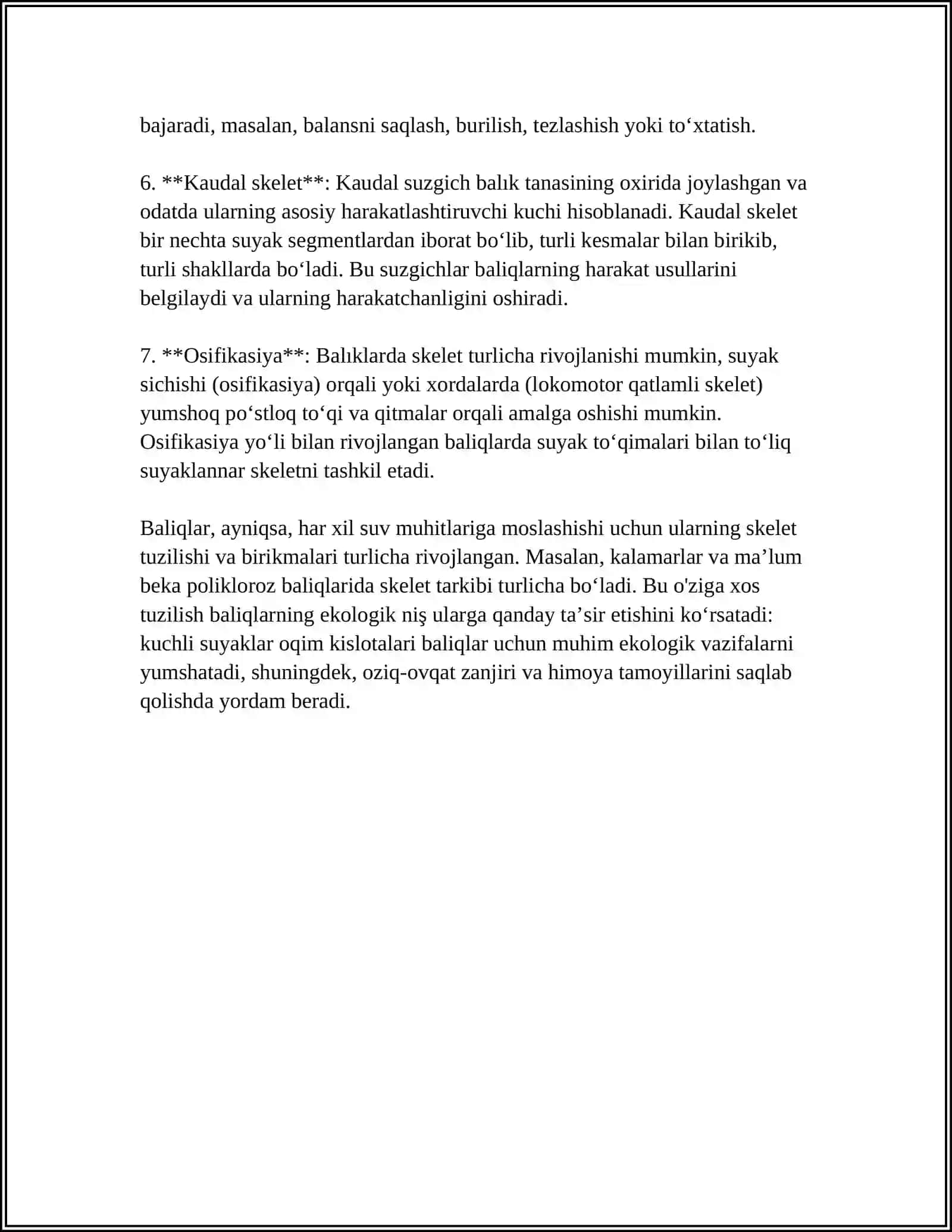 BALIQ SKELETI TUSHUNTIRISH 4