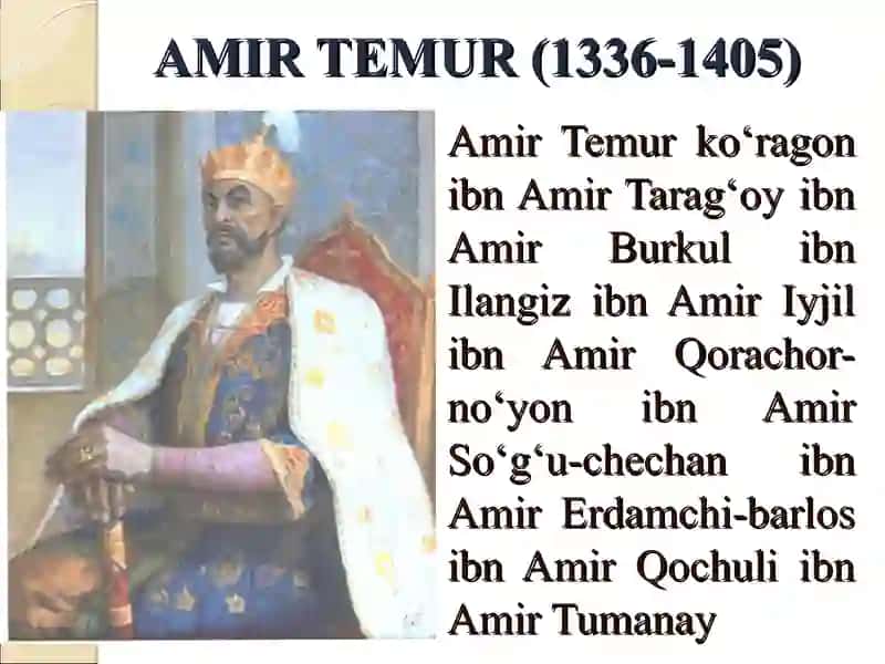 AMIR TEMUR VA TEMURIYLAR DAVRIDA IJTIMOIY-IQTISODIY, SIYOSIY VA MADAANIY HAYOT. 4